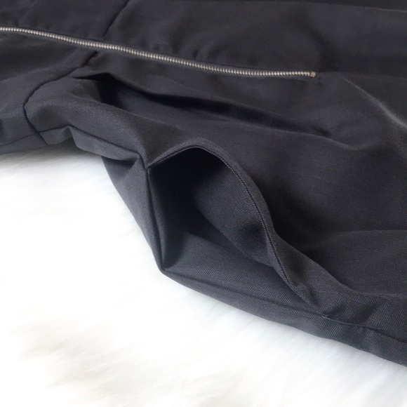 TWENTY ONE— Charcoal Pleated Dress - Picture 5 of 7